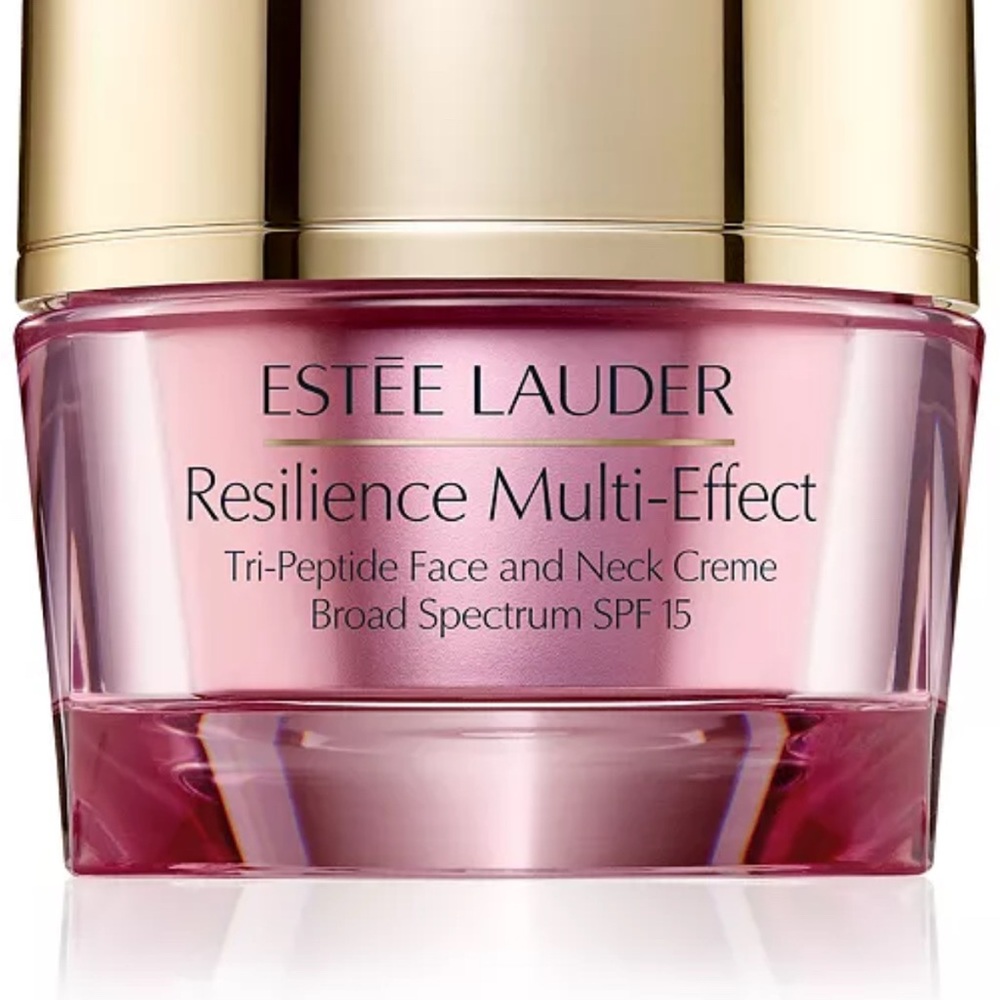 Estée Lauder Resilience Multi-Effect Tri-Peptide Face & Neck cream. SPF 15